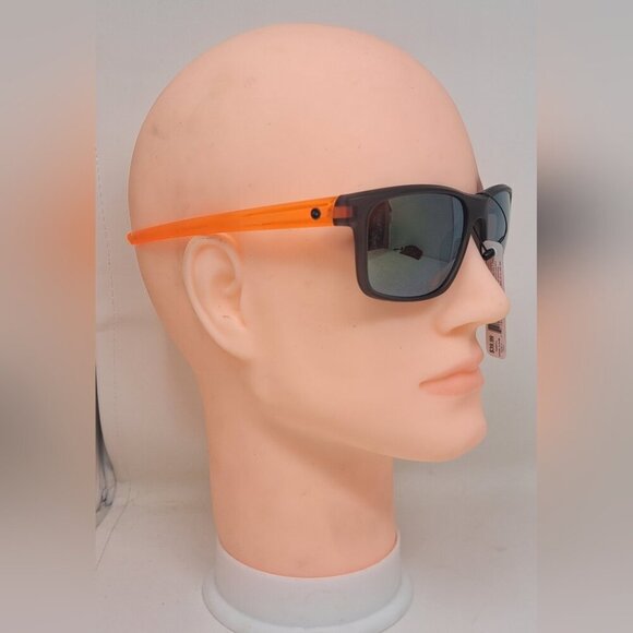 NWT Sundog Men's Sunglasses Golf Sport Orange Black 485132 Plasma 100% UVA - Picture 2 of 12